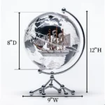 Hot Sale Luxury Desk Transparent Globe Decoration Creative Living Room Office Business Gift - Image 2