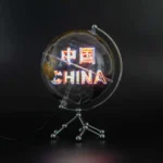 High Definition Clear Acrylic Hologram Earth Globe - Image 4