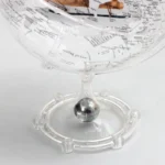 Wellfun Transparent Boat World Earth Toy Gadgets for Decorations Craft Novelty Gifts Globe Earth Globe Decor Globe - Image 5