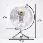 Wellfun Factory Wholesale 8Inch 360 Degree Rotating Metal Globe Children's Birthday Gift Globes - Image 2