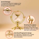Metal Decorative Sand Timer Hourglass Personalized Promotional Desktop Sand Clock - Image 6
