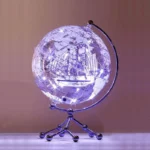 Wellfun Earth Globe LED Light Home Decoration Creative Craft Sailboat Novelty Gifts Globe World Globe Decor - Image 5
