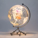 Wellfun Table Stand Move Frame Decordecor World and Craft Gift Novelty Gifts Globe Earth Globe Decor Globe - Image 6