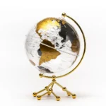 High Quality Desktop World Modern Office and Home Metal World Earth Globe - Image 3