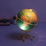 Wellfun Hot Sale World Globe Gift Wholesale LED Light  Novelty Gifts Blue Globe Earth Decor