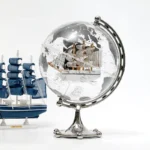 Wellfun Executive Gift Stand Decorations for Home Stable Heavy Metal Novelty Gifts Globe Earth Globe Decor Globe - Image 6