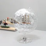 Wellfun Executive Gift Stand Decorations for Home Stable Heavy Metal Novelty Gifts Globe Earth Globe Decor Globe - Image 4