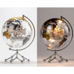 Wellfun Globe Earth Gift Interactive Kids Cartoon World Transparent Novelty Gifts Globe Earth Globe Decor - Image 5