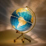 Novelty Gifts Wellfun Decorative Objects World Transparent Novelty Gifts Globe Earth Globe Decor Globe - Image 2