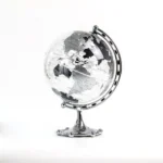 Wellfun Wholesale Hot Sale Home Decoration Round Clear Earth Globe World Map - Image 2