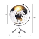 Wellfun Creative HD Printed Earth Globe Map Gifts Custom Novelty Gifts Globe Earth Decor - Image 2