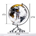 Wellfun 8Inch Creative Office Globe Luminous Night Light Desktop Decoration Earth World Globe Factory Wholesale Globes - Image 3