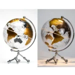 20CM 25CM Gold DIY Transparent World Globe - Image 3