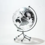 Wellfun Creative Ornament Outdoor Lights Novelty Creative Home Decoration Novelty Gifts Globe Earth Globe Decor Globe - Image 6