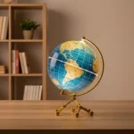 Hot Sale World Map Globe Decorative Desktop Table Decor Multi Color Rotated World Globe Earth