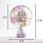 Wellfun Decorative World Table Accessories Kids Rotating World Globe Novelty Gifts Globe Earth Globe Decor - Image 2
