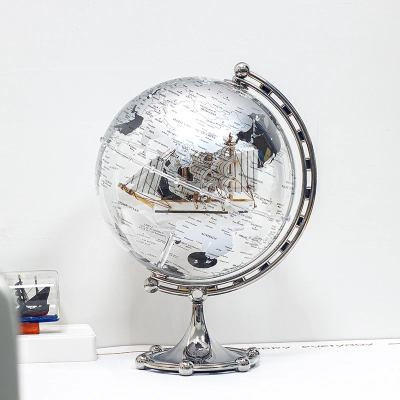 H8b2ca37330304ca788ea4230d5ce6559X.webp Wellfun Fancy Table Decorations Large Floor Sailboat Decor Custom Novelty Gifts Globe Earth Globe Decor Globe - Image 1