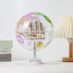 Wellfun Factory Special Light World Globe Rotation Globe Lamp - Image 5