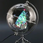 Huizhou Wellfun Clear World Globe with 3D Hologram LED Projector Display Christmas Gift