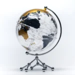 Wellfun Crafts Decorative Small Metal Map Home Gifts Indoor Light Novelty Gifts Globe Earth Globe Decor Globe - Image 2