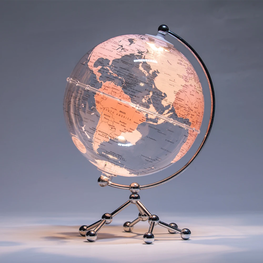 H983dbef23aec48cfa6634eadde3b7d305.webp Wellfun Wold Gold Rechargeable Cheap Earth Vintage World Lamp Marine Novelty Gifts Globe Earth Globe Decor Globe - Image 1