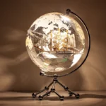 Wellfun Factory Custom Transparent Earth World Rotating Globes - Image 6