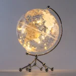 Wellfun Home Decor Accessories Terrestre Lumineux LED Latest Products Novelty Gifts Globe Earth Globe Decor Globe