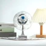 Fashion Iron Plastic World Rotating With Metal Sand Pend Light String Decoration for Home Desk - Image 4