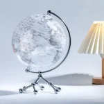 New Producd Clear Geography Earth Globe Map Transparent LED Globe Decoration - Image 2