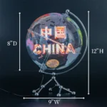 Wellfun Supplier Clear World Globe 3D Hologram Fan Globe - Image 6