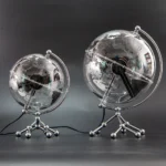 Factory Supply Clear World Globe with Hologram Fan Display - Image 4