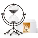 White Half Hour Hourglass Timer Glass Sand Timers Hourglass