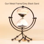 White Half Hour Hourglass Timer Glass Sand Timers Hourglass - Image 5