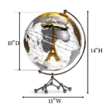 Huizhou High Quality World Globe Wholesale Transparent Globe Gift - Image 3