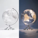Wellfun Acrylic Planet Globe Light Back to School Gifts Globe Map for Decoration New Year Gifts Globe Universal Earth - Image 6