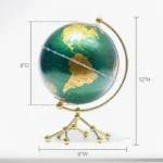 Wellfun Office Decoration Items Home Decoration Items Travel Desktop Organize Novelty Gifts Globe Earth Globe Decor Globe - Image 2