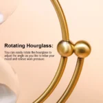 Metal Decorative Sand Timer Hourglass Personalized Promotional Desktop Sand Clock - Image 4
