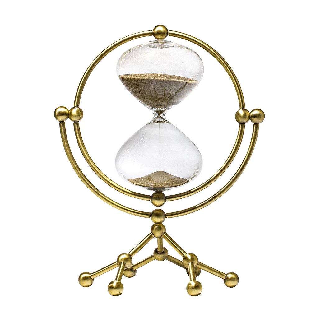 S60f4d305ff5d4b3c850e73fa5d58cf9fF.webp Hourglass Modern Style Decor 30 Min Sand Clock - Image 1