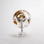 Fashion Iron Plastic World Rotating With Metal Sand Pend Light String Decoration for Home Desk - Image 5