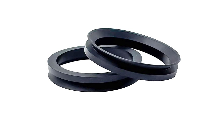 VA rings rubber axial shaft lip seals for bearing protection in electric motors and gearboxes.