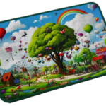 P1  Printed Chenille Fabric